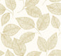 Modern Living Leaf – Cream | WF40007